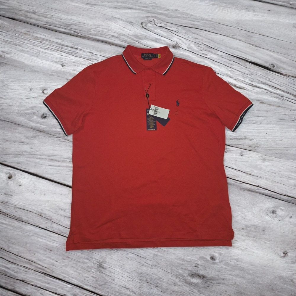 Men's Red Polo Shirt
